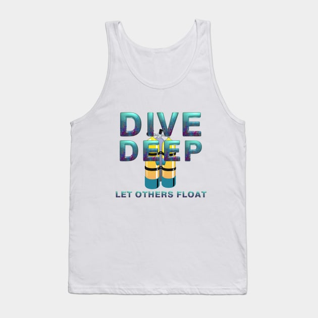 Dive Deep Tank Top by teepossible